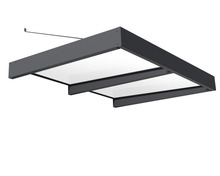 Entrétak Sophia XL Grå Opal 192 x 140 cm Canopia by Palram